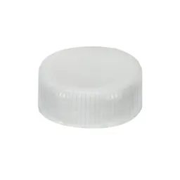 Screw cap, transparent, suitable for tubes Ø 28 mm