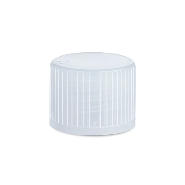 Archiving screw cap, HD-PE, light blue, for tubes Ø 13 mm