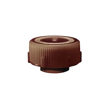 Screw cap, brown, suitable for Mailing container 126 x 30 mm