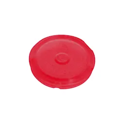 Colour-coded inserts, red, PP, suitable for screw caps 65.712.xxx