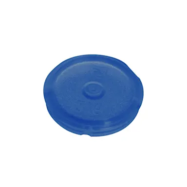 Colour-coded inserts, blue, PP, suitable for screw caps 65.712.xxx