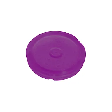 Colour-coded inserts, violet, PP, suitable for screw caps 65.712.xxx