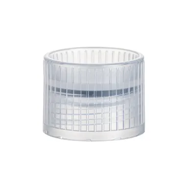 Screw cap, natural, suitable for tubes Ø 16.5 mm