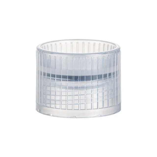 Screw cap, natural, suitable for tubes Ø 16.5 mm