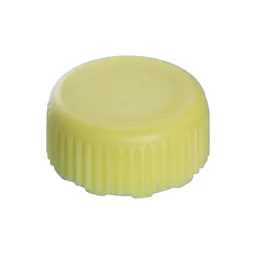 Screw cap, yellow, suitable for screw cap micro tubes