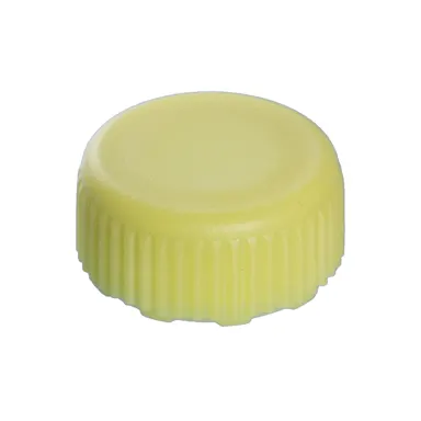 Screw cap, yellow, suitable for screw cap micro tubes