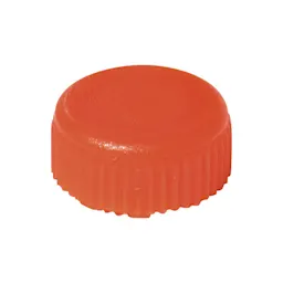 Screw cap, orange, suitable for screw cap micro tubes