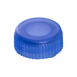 Screw cap, blue, suitable for screw cap micro tubes