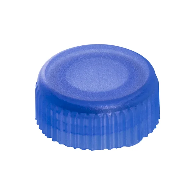 Tampa de rosca, azul, adequado para microtubo com tampa de rosca