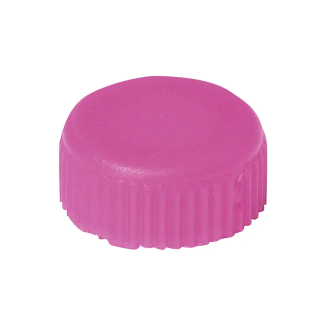 Tapón de rosca, rosa, adecuada para microtubo roscado