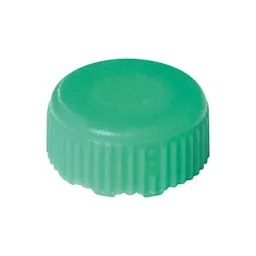 Screw cap, green, suitable for screw cap micro tubes