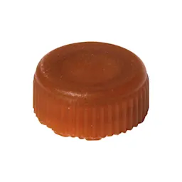 Screw cap, brown, suitable for screw cap micro tubes