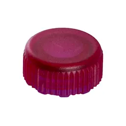 Screw cap, red, sterile, suitable for screw cap micro tubes