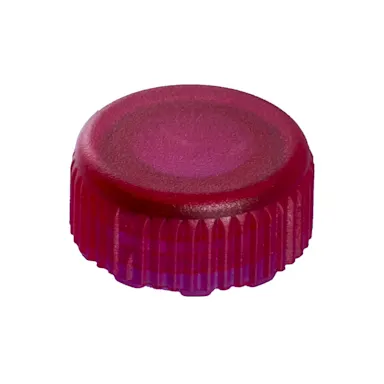 Screw cap, red, sterile, suitable for screw cap micro tubes