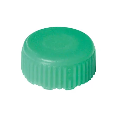 Screw cap, green, sterile, suitable for screw cap micro tubes