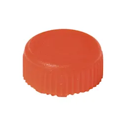 Screw cap, orange, sterile, suitable for screw cap micro tubes