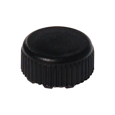 Screw cap, black, sterile, suitable for screw cap micro tubes