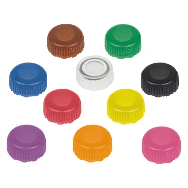 Screw cap, colour mix, suitable for screw cap micro tubes