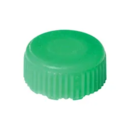 Screw cap, green, sterile, suitable for screw cap micro tubes