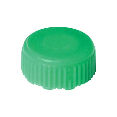 Screw cap, green, sterile, suitable for screw cap micro tubes