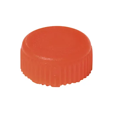 Screw cap, orange, sterile, suitable for screw cap micro tubes