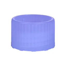 Screw cap, blue, suitable for tubes Ø 15.3 mm