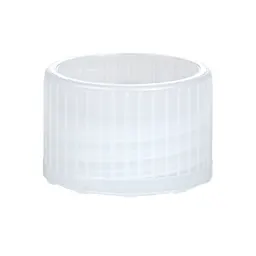 Screw cap, natural, suitable for tubes Ø 15.3 mm