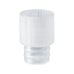 Push cap, natural, suitable for tubes Ø 10 and 11 mm