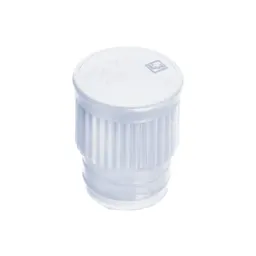 Push cap, white, suitable for tubes Ø 15.7 mm
