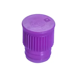 Bouchon à pression, violet, compatible avec tubes Ø 15,7 mm