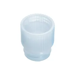 Bouchon à pression, transparent, compatible avec tubes Ø 13 mm