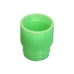 Bouchon à pression, vert, compatible avec tubes Ø 13 mm