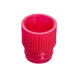 Bouchon à pression, rouge, compatible avec tubes Ø 13 mm