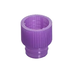Push cap, violet, suitable for tubes Ø 11.5 and 12 mm