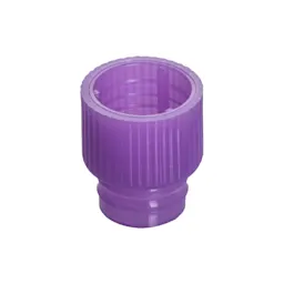 Push cap, violet, suitable for tubes Ø 12 mm