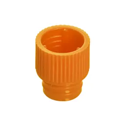 Bouchon à pression, orange, compatible avec tubes Ø 12 mm