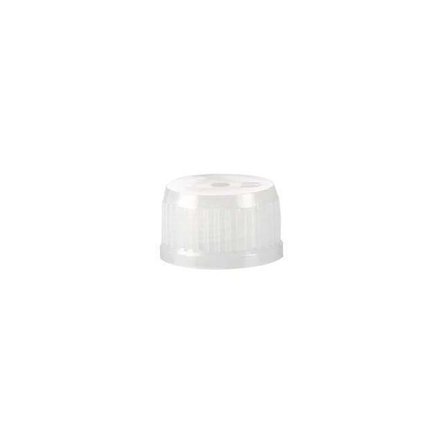 Tampa de rosca, natural, adequado para tubos de 5 ml, 10 ml
