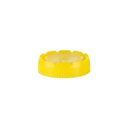 Screw cap, yellow, suitable for 70 ml, 120 ml container