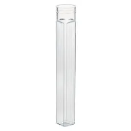 Cuvette, 8.5 ml, (HxW): 96 x 12 mm, PS, transparent, optical sides: 2