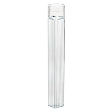 Cuvette, 8.5 ml, (HxW): 96 x 12 mm, PS, transparent, optical sides: 2