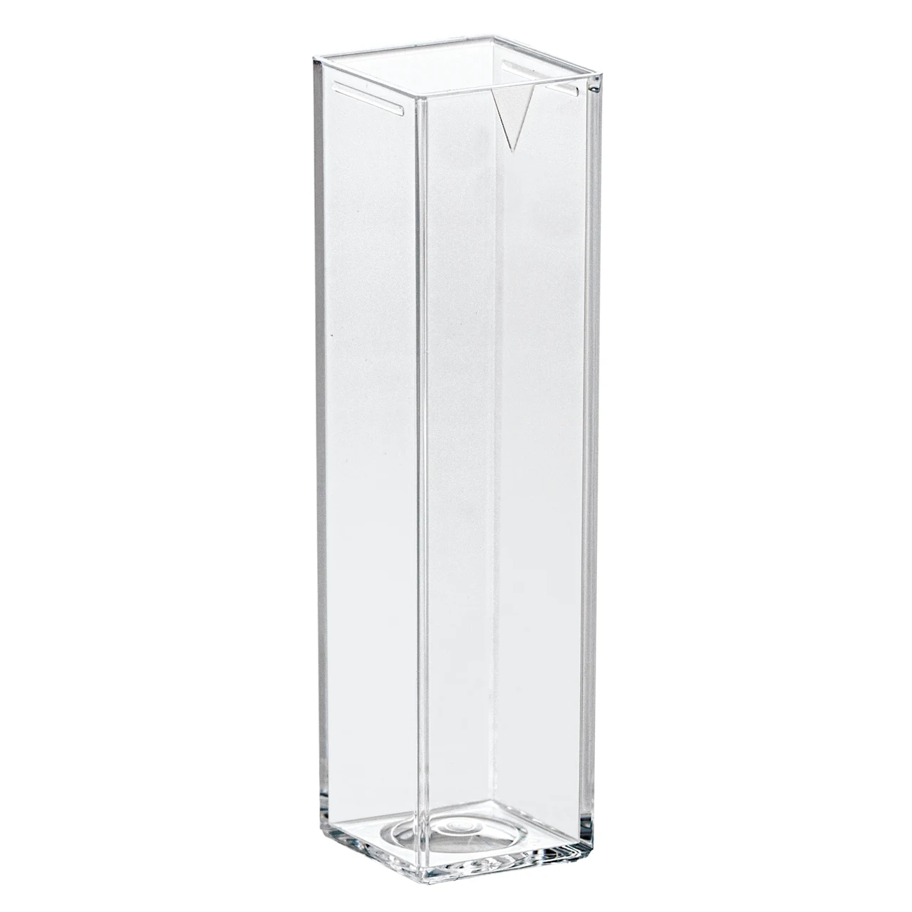 Cuve, 4,2 ml, (h x l) : 45 x 12 mm, PS, transparent, faces optiques : 4
