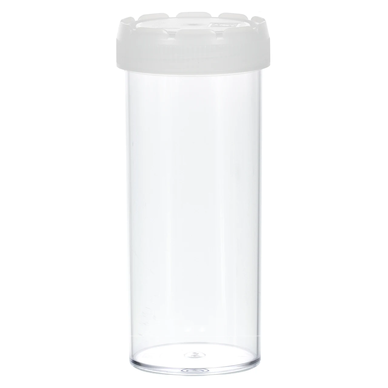 Multi-purpose container, max. volume: 120 ml, (LxØ): 105 x 44 mm, PS, transparent