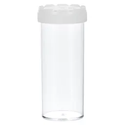 Multi-purpose container, max. volume: 120 ml, (LxØ): 105 x 44 mm, PS, transparent