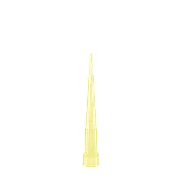 Pointe de pipette, 200 µl, jaune, PCR Performance Tested, 1 000 pièce(s)/sachet