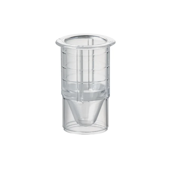 Cupule pour tubes, compatible avec tubes et S-Monovette® Ø 15 mm, transparent