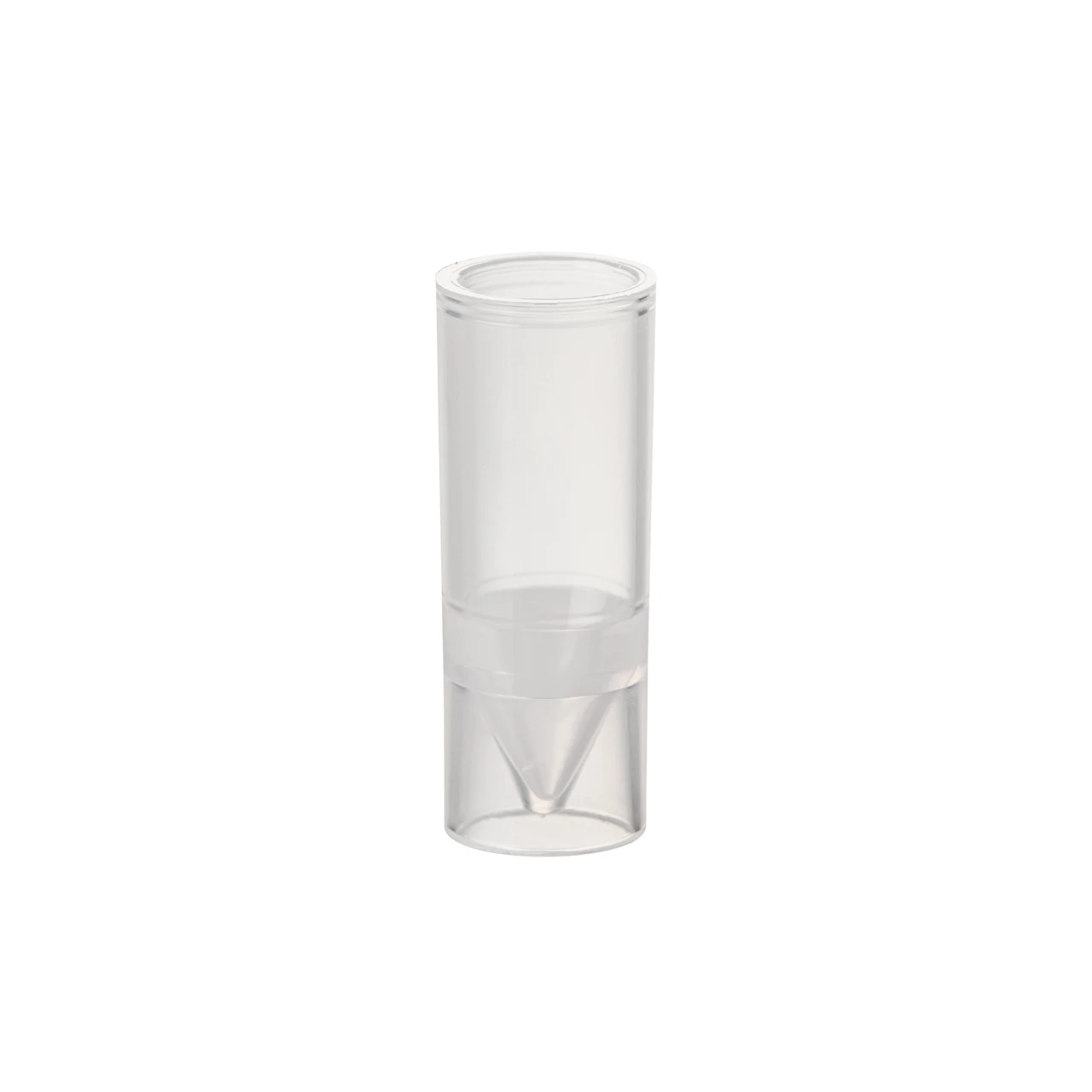 RIA tube, suitable for gamma counters, transparent