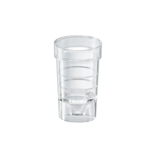 Sample tube, suitable for auto-analyzer, transparent