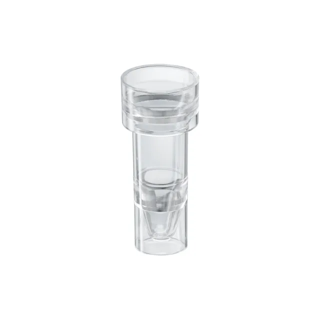 Sample tube, suitable for Hitachi analyser, transparent