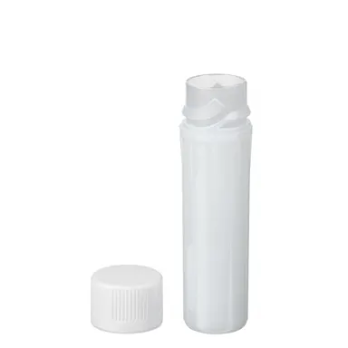 Mini vial, white