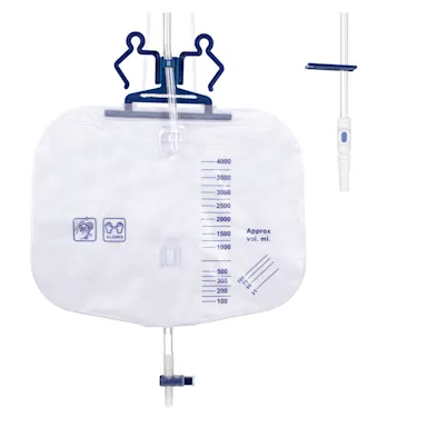 TUR-BAG, Urine drainage system, 4 l, without pump ball, sterile